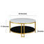 Table basse simple à 2 niveaux