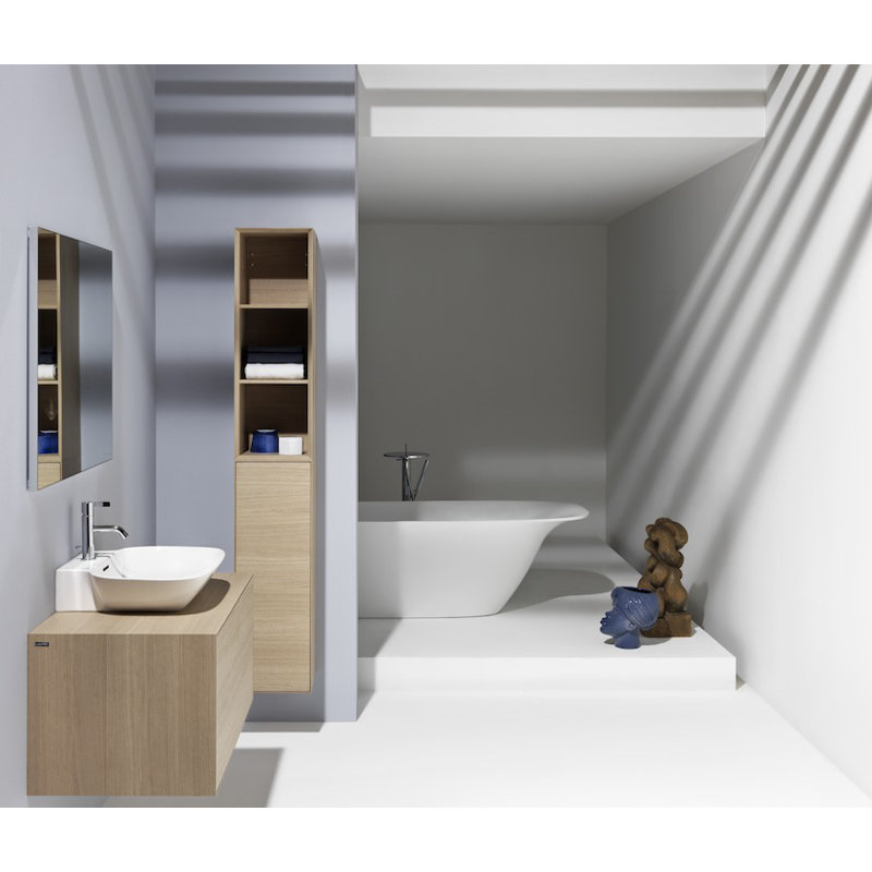 Ino 19.68'' L Bathroom Sink, With Overflow