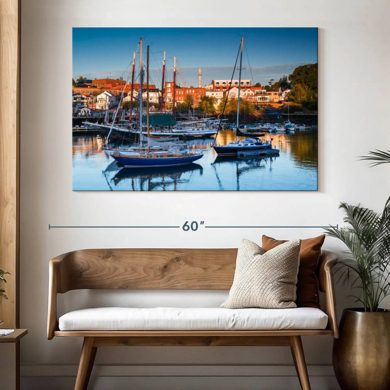 Nicci Camden Harbor, Maine, H 34 po x l 51 po