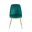 46cm H Velvet Upholstered Side Chair-1596015471