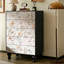 Armoire de rangement de salon en bois 5 tiroirs Vintage