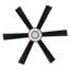 Grand ventilateur de plafond moderne 60 po avec lumières DEL et télécommande-408681124-408681123