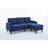 L Shaped Sectional Couch With A Footrest-860079885