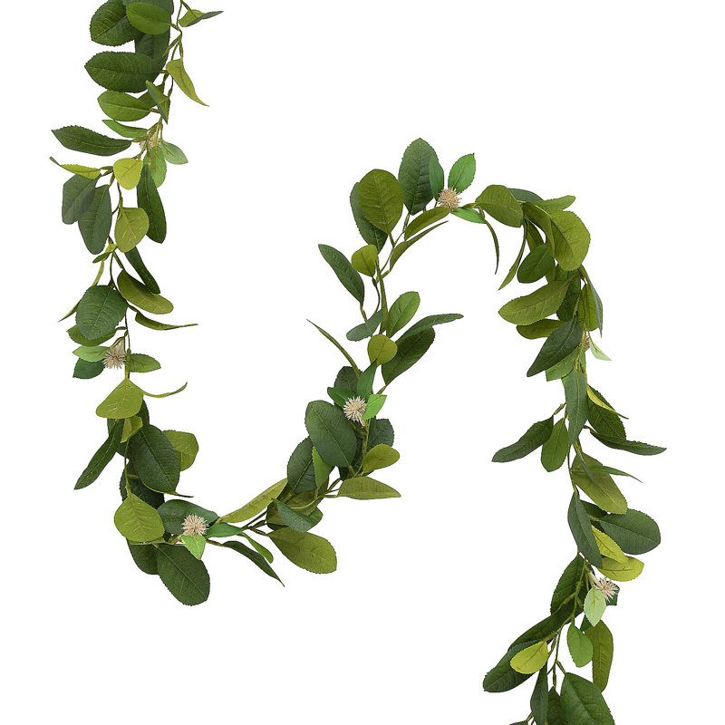 72'' in. Faux Thistle Garland