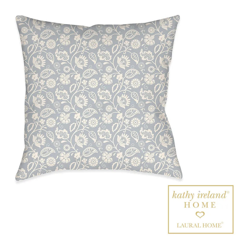 Coussin intérieur / extérieur Bellini, Gris clair