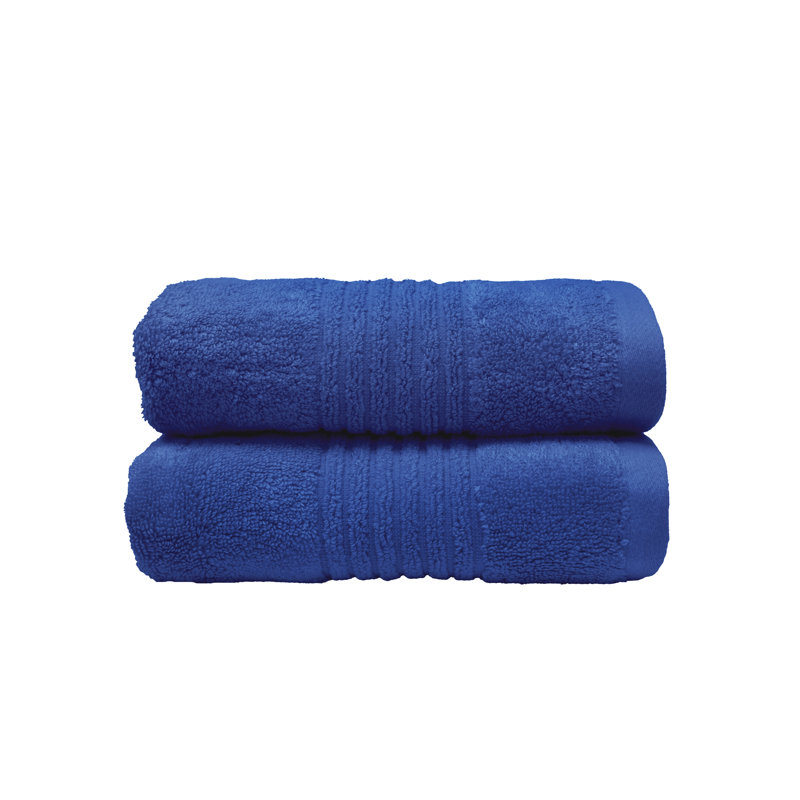 Ultrasoft Sustainable Bamboo Hand Towel Set, Blue