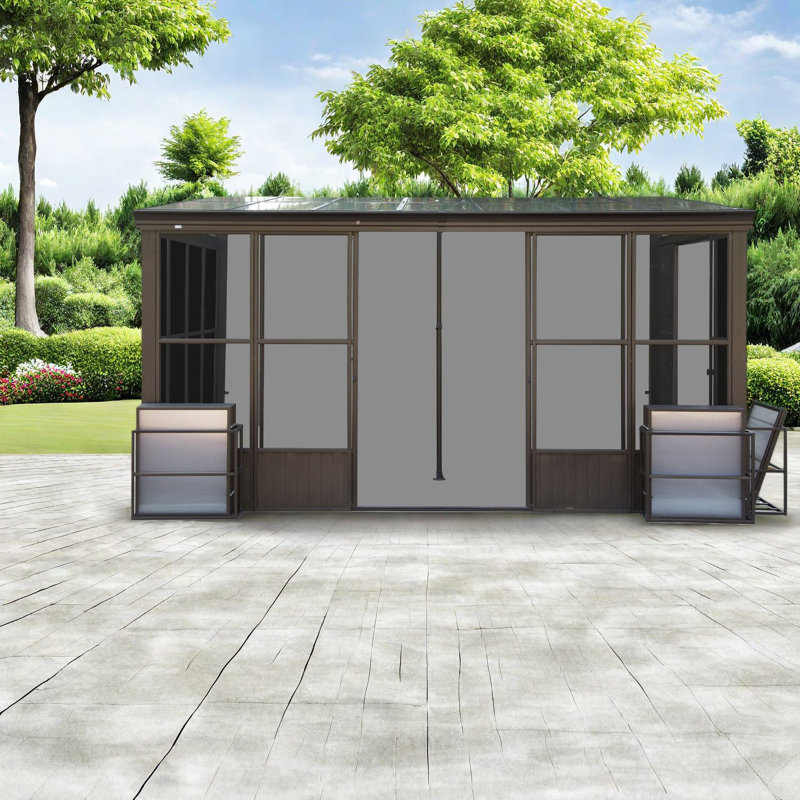 Patios modernes en aluminium