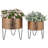 Aidaly Handmade Metal Pot Planter