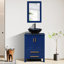 Ensemble de meuble-lavabo simple 24 po avec miroir Bryan-588529397-588529403-588529406