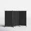 Leveille 102.5'' W x 72'' H 3 - Panel Folding Room Divider-1208242392