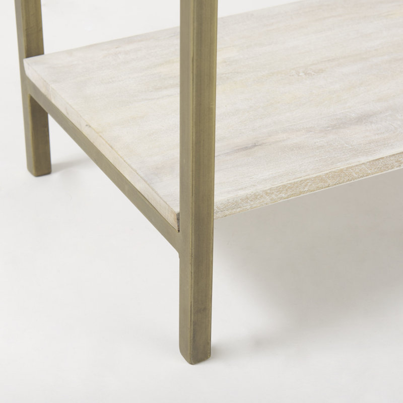Arelius Curio Cabinet, White