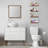 Sorbus Wall Mounted Floating Shelves for Wall Décor - Medium 16.25 Inch, 4 Pack, Mahogany-931957338-931957337