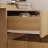 L-Shaped Makeup Table With Strong Storage And Foldable Tabletop