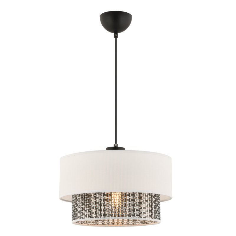 Lustre, Gris / Blanc