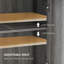 Armoire de rangement Grey Farmhouse-1190700266