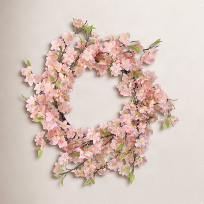 24" Cherry Blossom Wreath