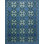 Capistrano Oriental Area Rug in Cobalt/Mint Green/Black