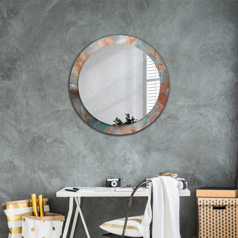 Huldar Glass Flat Wall Mirror