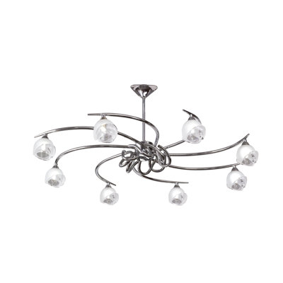 Swasey 8 - Light Drum Chandelier