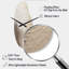 Yamada Graceful Minimalisme Beige Mute Art - Minimalisme asymétrique horloge murale en métal, beige incurvé horloge murale en métal-286004296