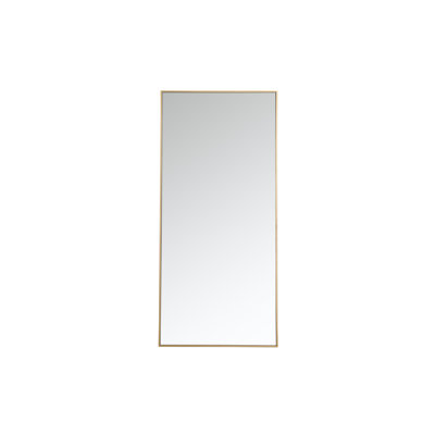 Sabine Metal Rectangle Wall Mirror