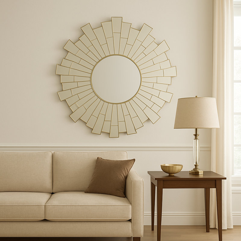 Glass Flat Wall Mirror
