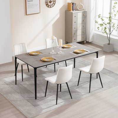 Aghaboy 44 cm H Velvet Side Chair
