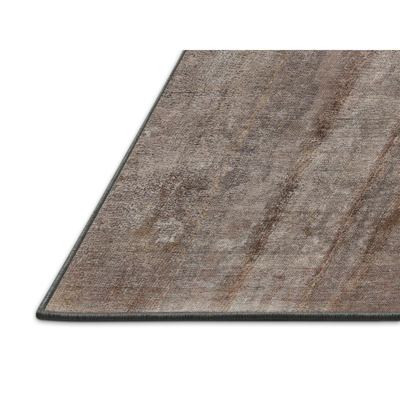 Tapis brun/gris traditionnel McTeer, Rectangle 3 pi x 5 pi
