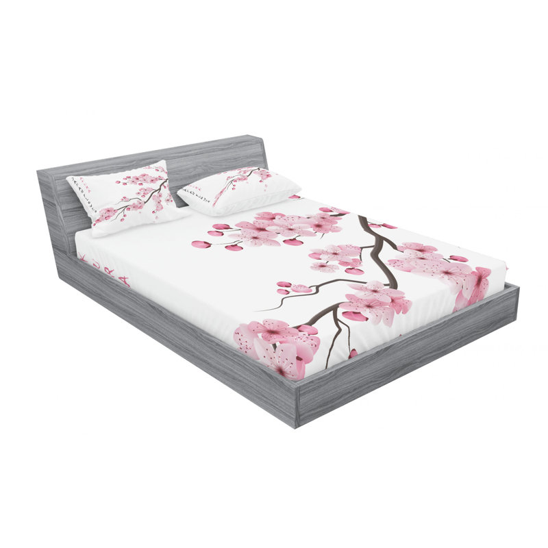 Microfiber Sheet Set, Full Sheet Set with Fitted Sheet