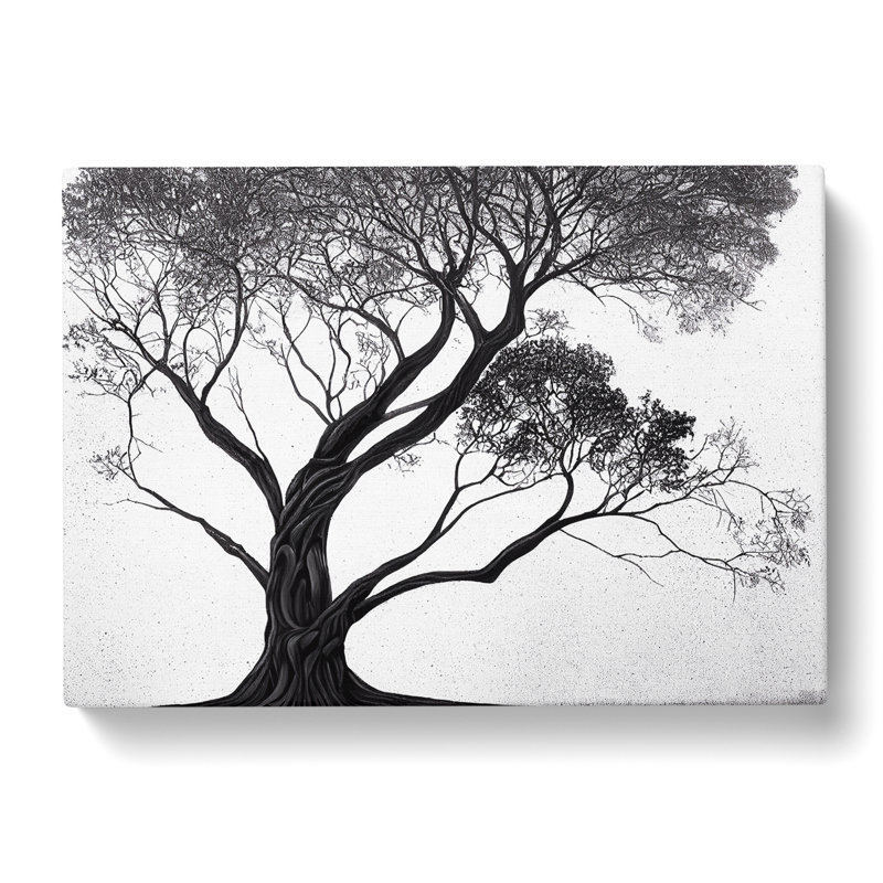 Beauteous Tree - Wrapped Canvas Graphic Art, 35cm H x 50cm W x 3cm D