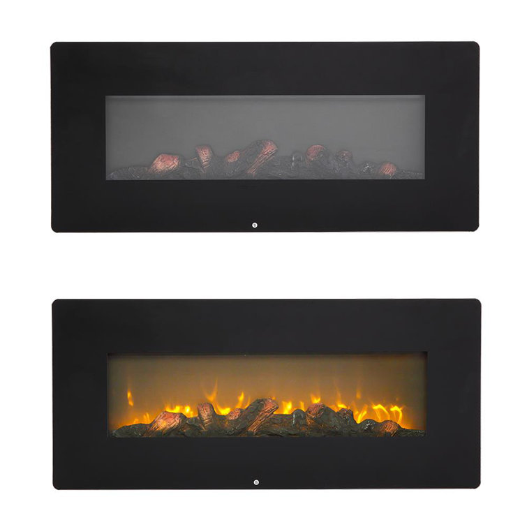 Chandee Recessed Wall Mounted Electric Fireplace