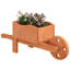 Wheelbarrow Planters 47x15x19 cm Solid Wood Fir