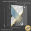 "Luxurious Aluminium", ensemble de 3 impressions encadrées sur toile-977365320-977365325