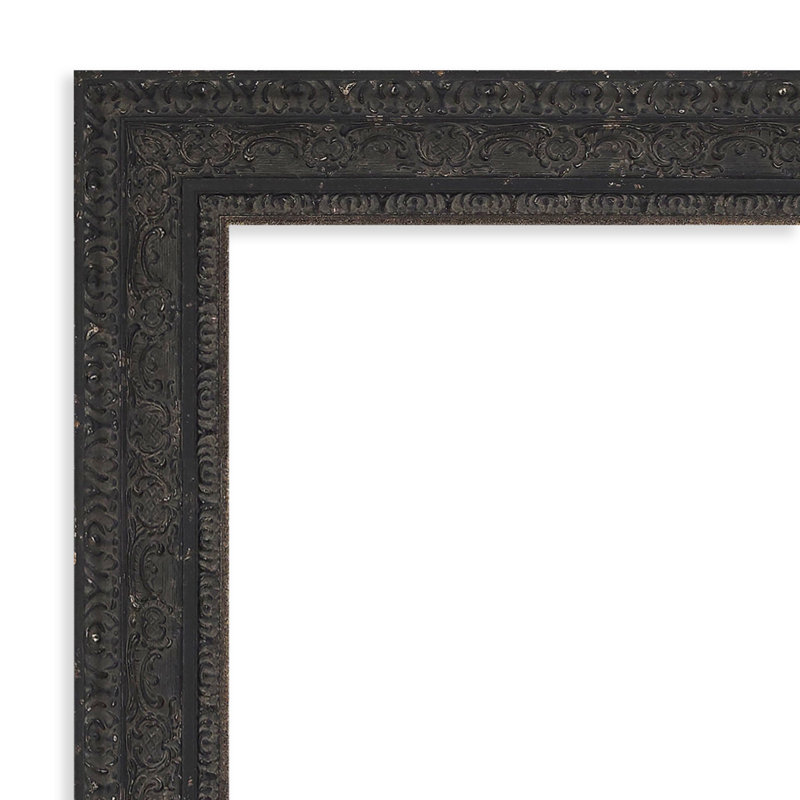 Miroir mural de salle de bain Attic, 25,5 po x 21,5 po, Noir