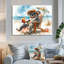 Sammons - décoration murale animaux côtiers-106147081-134346499