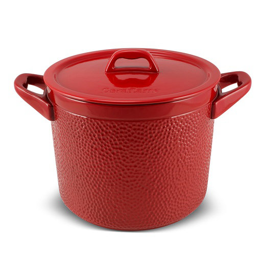 Ceraflame 7,5 pte Cocotte en céramique antiadhésive ronde, Rouge