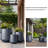 Brennus 3-Piece Cement Pot Planter Set-1014766214