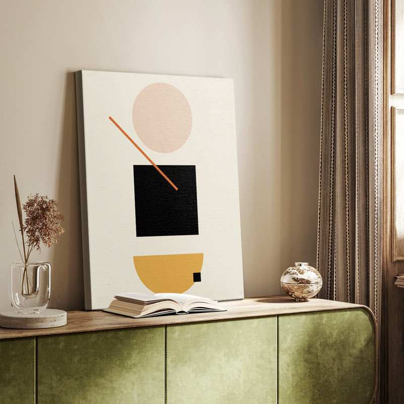 Simple Shape -Gallery Wrapped Cavas, 27" H x 18" W