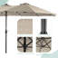 Parasol de marché illuminé 15 x 9 pi Ilene-1669551116