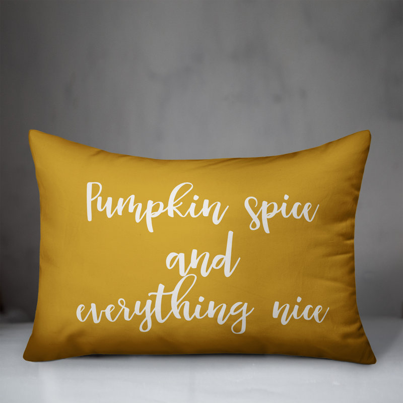 Reversible Throw Pillow, Mustard