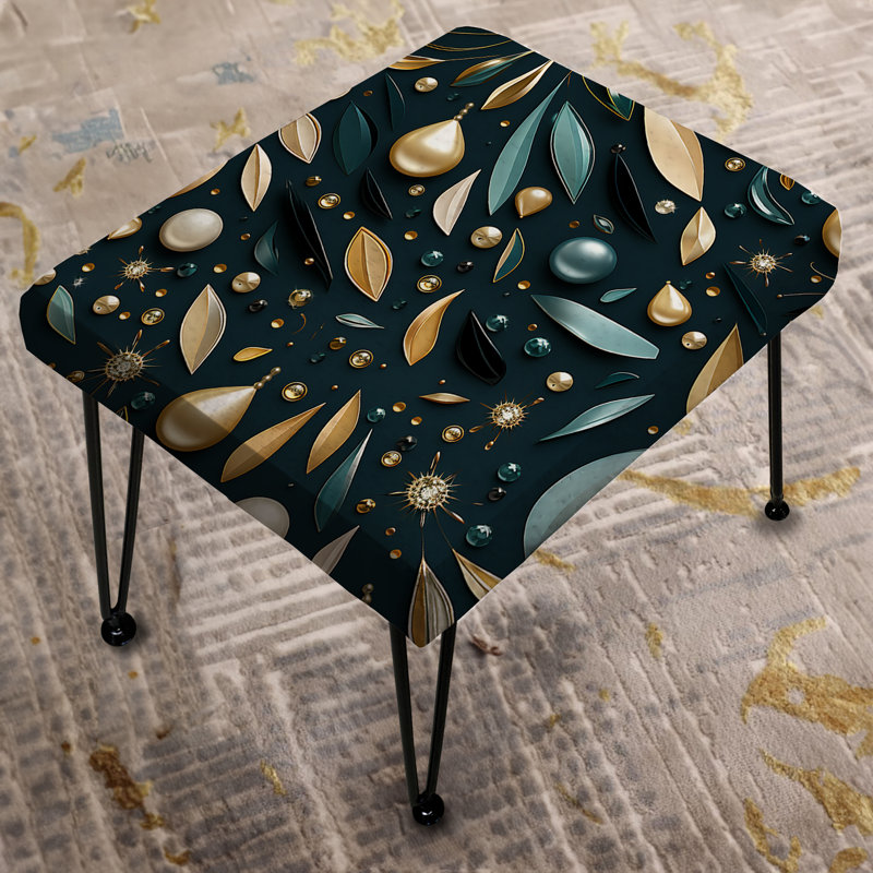 Sparkling Dazzle Glam - Glam Rectangle Ottoman