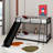 Lindenfield Kids Twin Over Twin Bunk Bed-742859366
