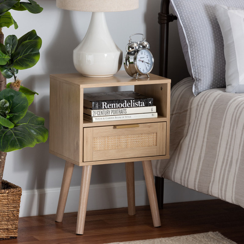 Barabo End Table with Storage