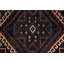 Tapis traditionnel tribal à motif géométrique 5 x 6