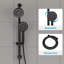 Pomme de douche réglable 4,7 po-73302892