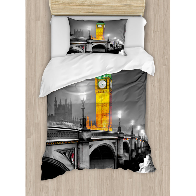 Eclectic Polyester Duvet Cover