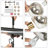 Cicel 6-Light Dimmable Kitchen Island Linear Pendant with Mercury Glass-91465551
