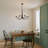 7 - Light Steel Dimmable Chandelier-70048097
