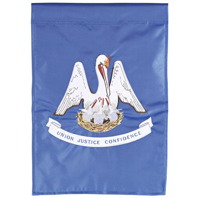 Drapeau polyester de l'État de la Louisiane