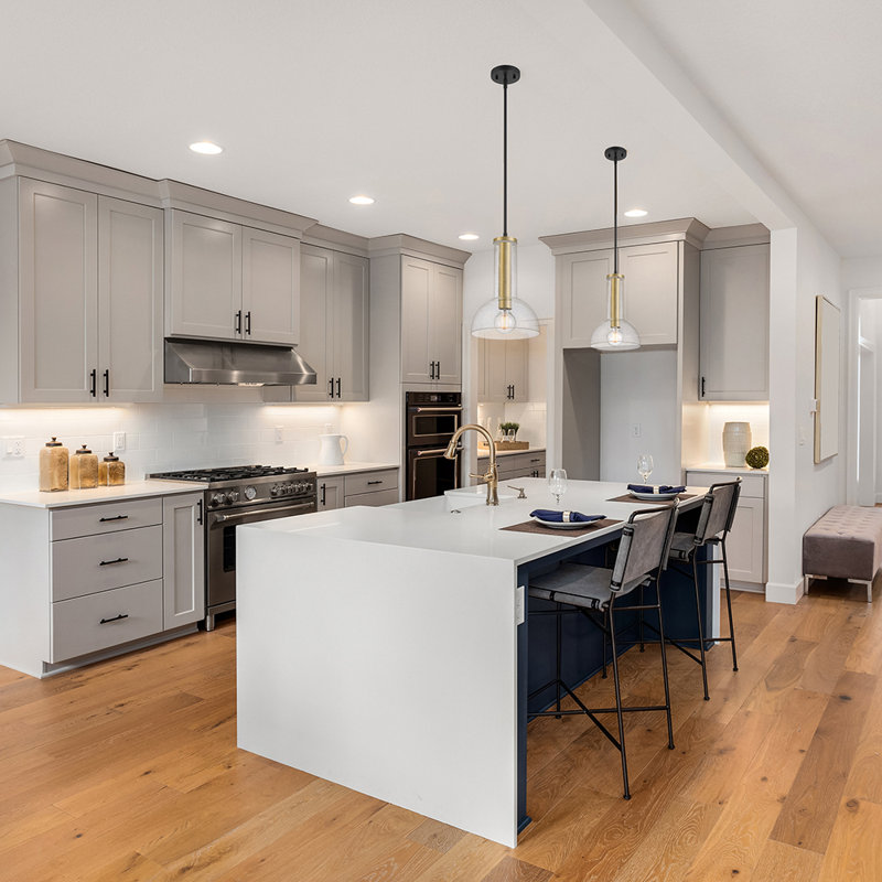 Arshpreet 1 - Light Matte Black Dome Pendant, 51.25" H x 10" W x 10" D